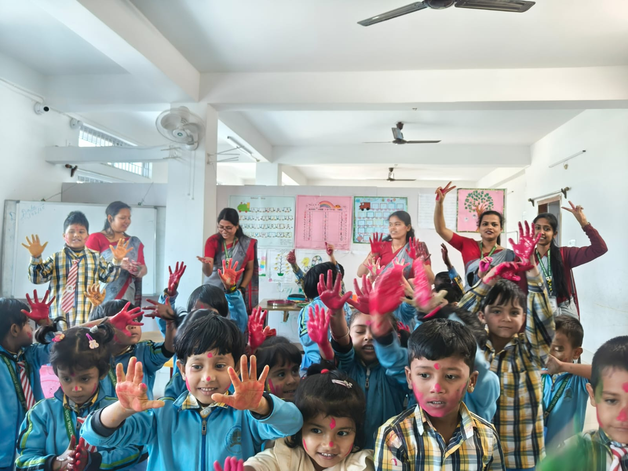 Students in classroom